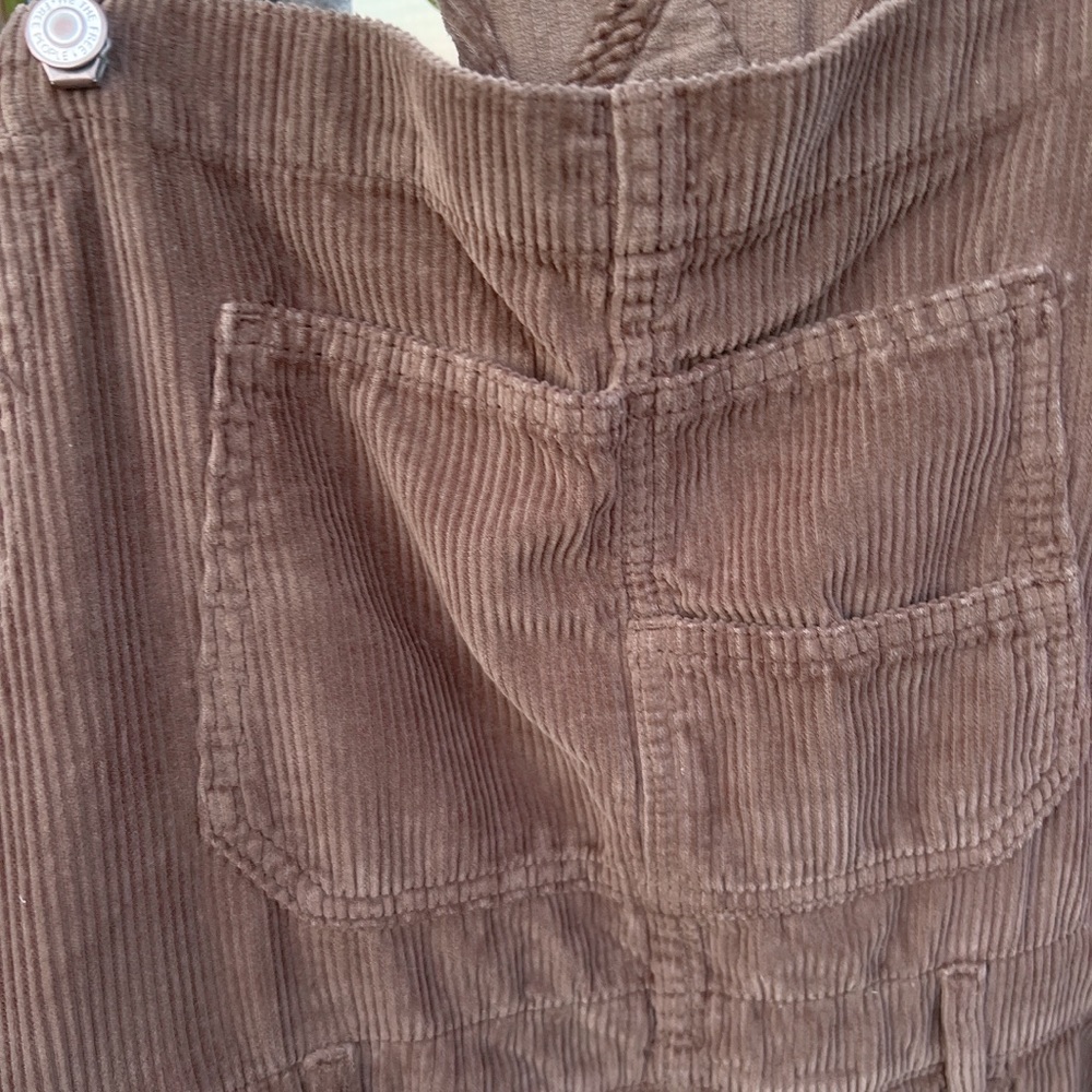 Free People Womens We The Free Ziggy Cord Overalls Size L - Picture 8 of 12
